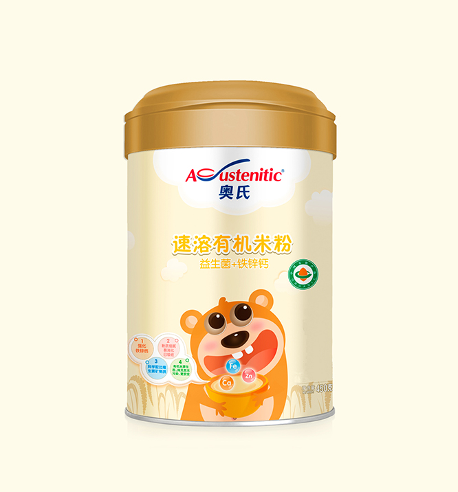 450克鐵鋅鈣速溶有機(jī)米粉